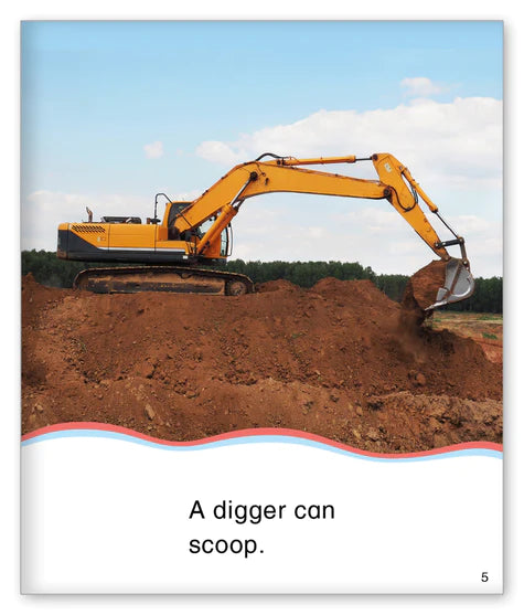 Kid Lit Level B(Community)What Can Diggers Do?