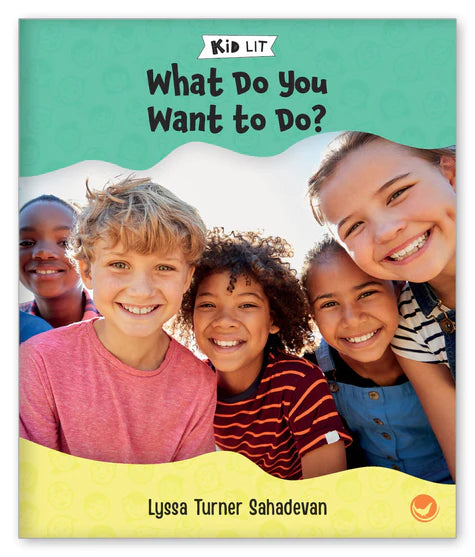 Kid Lit Level C(All About Me)What Do You Want to Do?