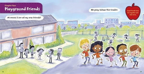 Off to School: Michael Makes Friends at School